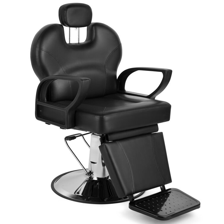 White reclining 2024 salon chair